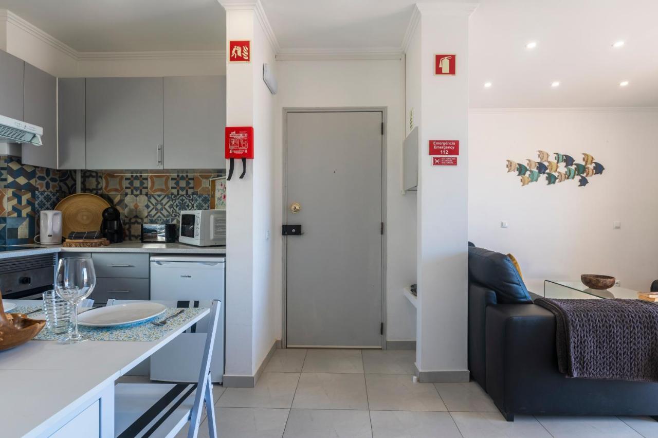 Sea View T1 Apartment - Free Wifi - Swimming Pool Albufeira Exterior foto